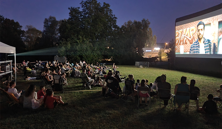 Cinéma en plein air à L'Isle d'Abeau